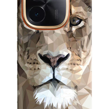 Lion Art IQOO Z9S Pro 5G Hard Case Back Cover by Casekaro