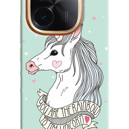 Unicorn Wallpaper IQOO Z9S Pro 5G Hard Case Back Cover by Casekaro