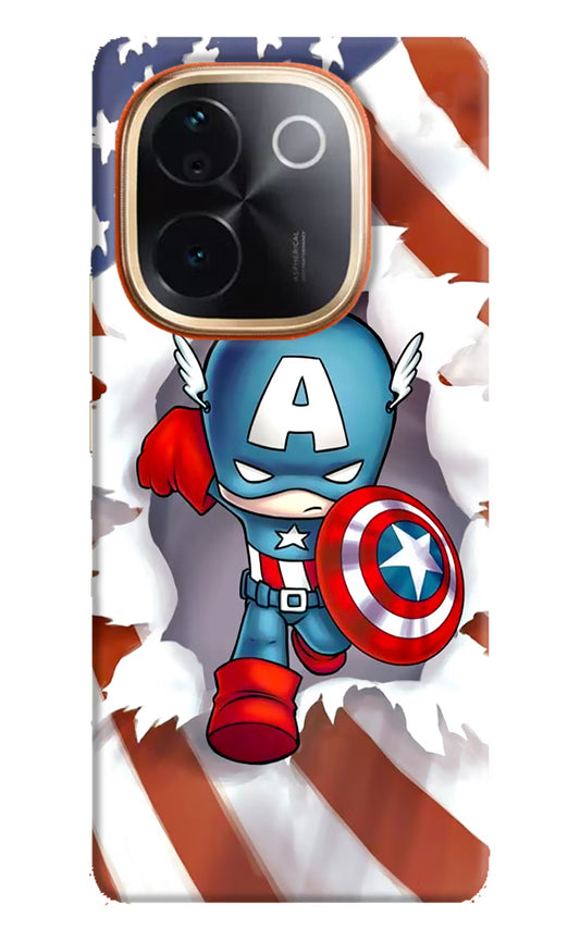 Captain America IQOO Z9S Pro 5G Hard Case Back Cover by Casekaro