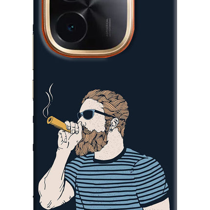 Smoking IQOO Z9S Pro 5G Hard Case Back Cover by Casekaro