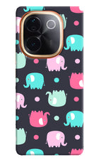 Elephants IQOO Z9S Pro 5G Hard Case Back Cover by Casekaro
