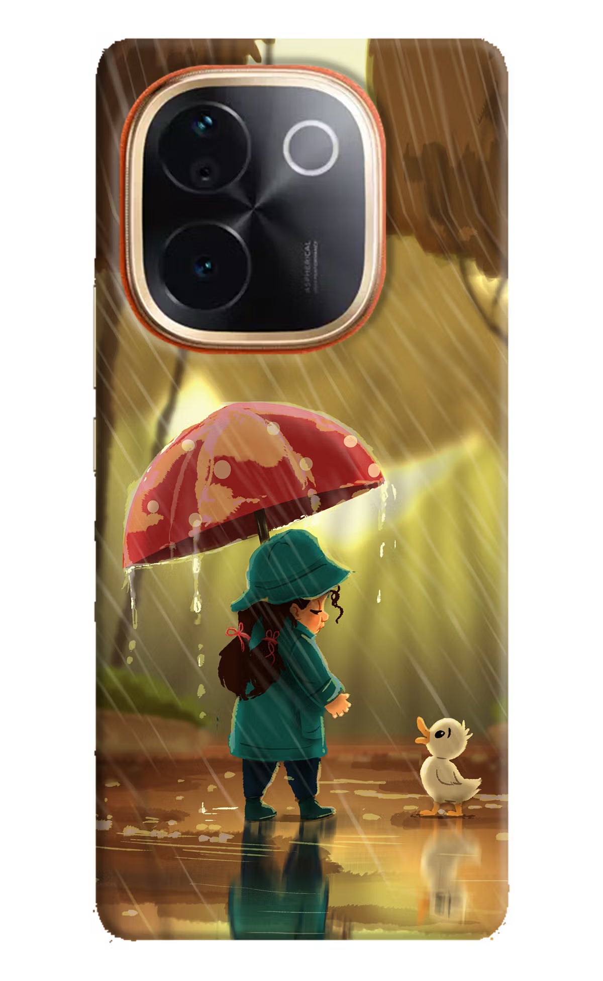 Rainy Day IQOO Z9S Pro 5G Hard Case Back Cover by Casekaro