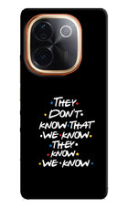 FRIENDS Dialogue IQOO Z9S Pro 5G Hard Case Back Cover by Casekaro