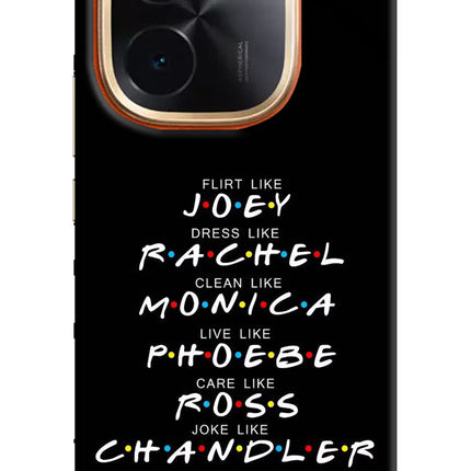 FRIENDS Character IQOO Z9S Pro 5G Hard Case Back Cover by Casekaro