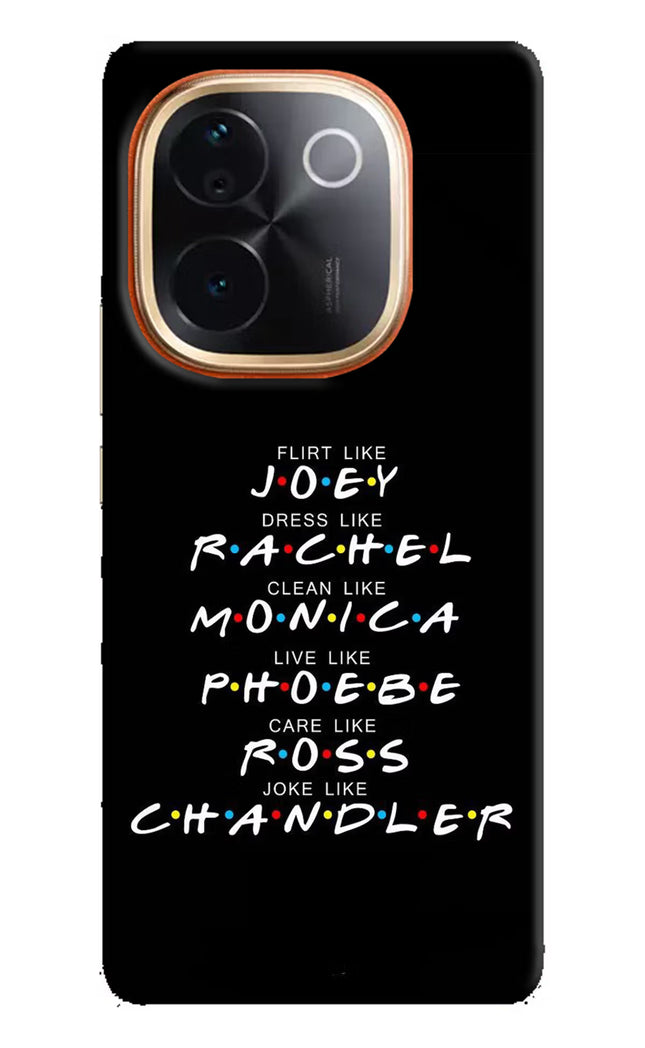 FRIENDS Character IQOO Z9S Pro 5G Hard Case Back Cover by Casekaro