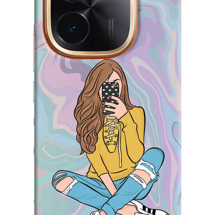 Selfie Girl IQOO Z9S Pro 5G Hard Case Back Cover by Casekaro