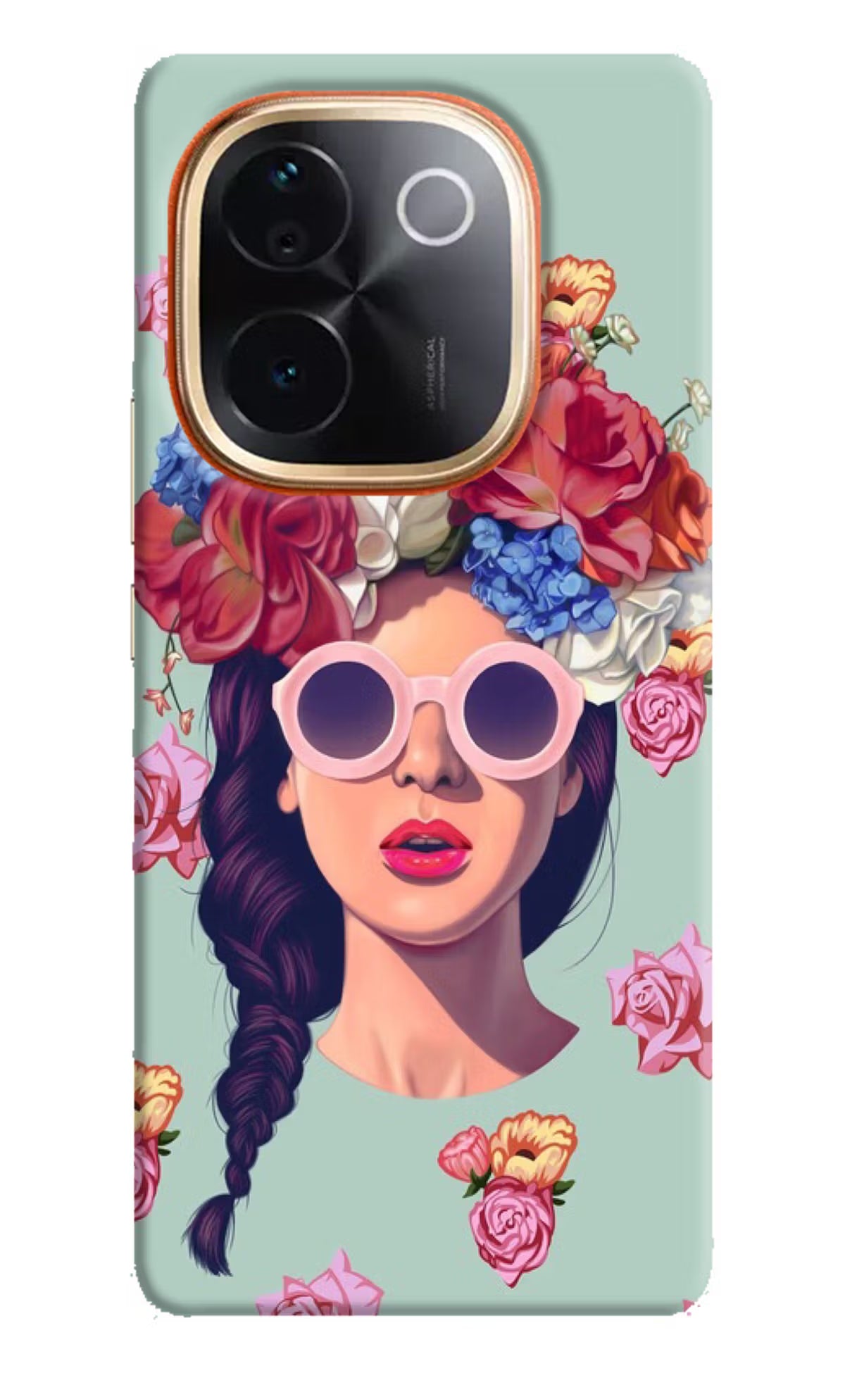 Pretty Girl IQOO Z9S Pro 5G Hard Case Back Cover by Casekaro