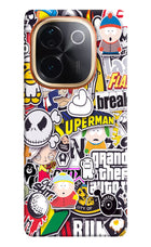 Sticker Bomb IQOO Z9S Pro 5G Hard Case Back Cover by Casekaro
