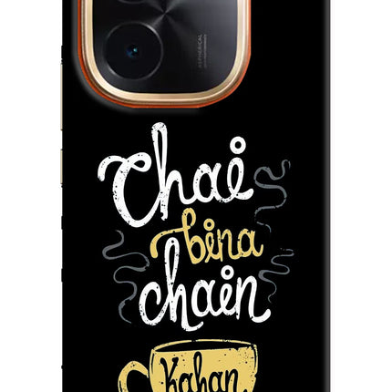 Chai Bina Chain Kaha Re IQOO Z9S Pro 5G Hard Case Back Cover by Casekaro