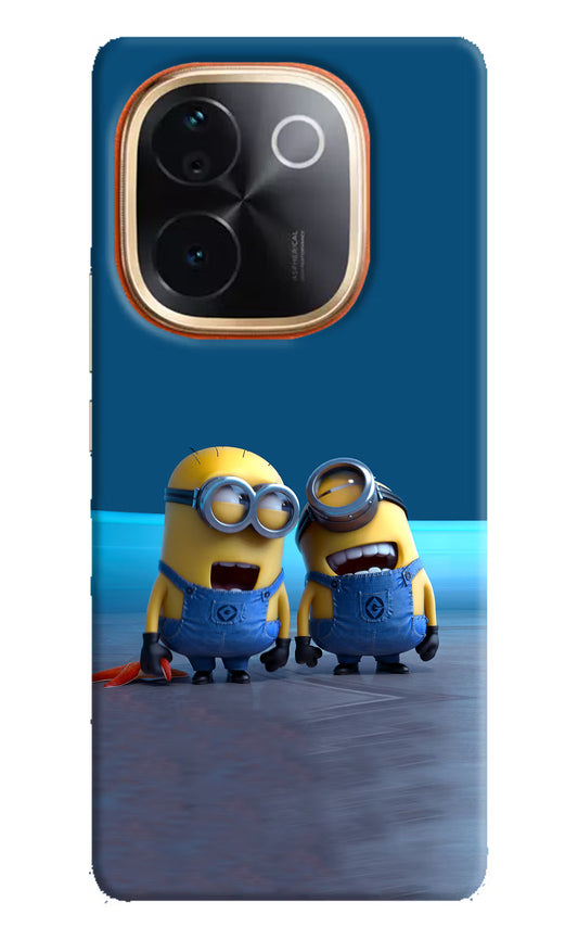 Minion Laughing IQOO Z9S Pro 5G Hard Case Back Cover by Casekaro