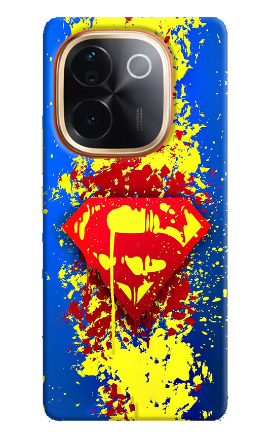 Superman logo IQOO Z9S Pro 5G Hard Case Back Cover by Casekaro