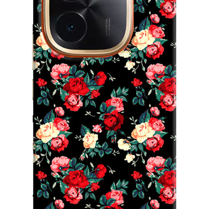 Rose Pattern IQOO Z9S Pro 5G Hard Case Back Cover by Casekaro