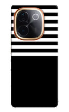 Black and White Print IQOO Z9S Pro 5G Hard Case Back Cover by Casekaro