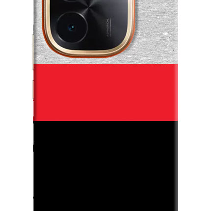 Tri Color Pattern IQOO Z9S Pro 5G Hard Case Back Cover by Casekaro