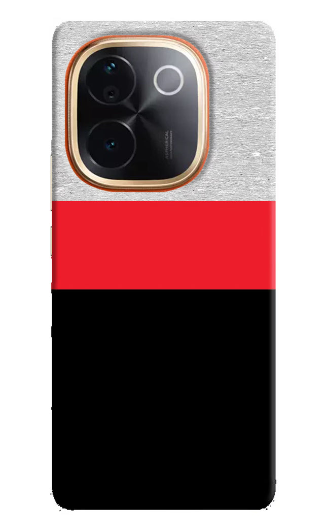 Tri Color Pattern IQOO Z9S Pro 5G Hard Case Back Cover by Casekaro