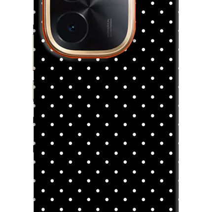 White Dots IQOO Z9S Pro 5G Hard Case Back Cover by Casekaro