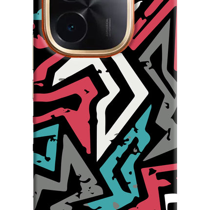 Geometric Graffiti IQOO Z9S Pro 5G Hard Case Back Cover by Casekaro