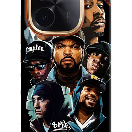 Rappers IQOO Z9S Pro 5G Hard Case Back Cover by Casekaro