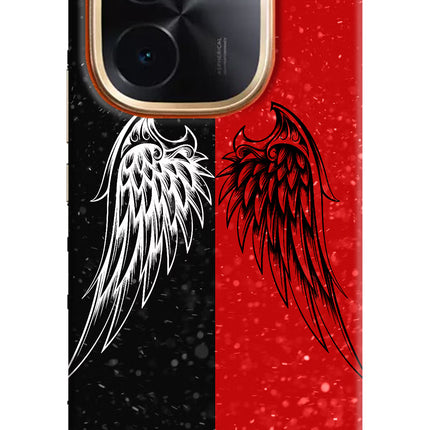 Wings IQOO Z9S Pro 5G Hard Case Back Cover by Casekaro