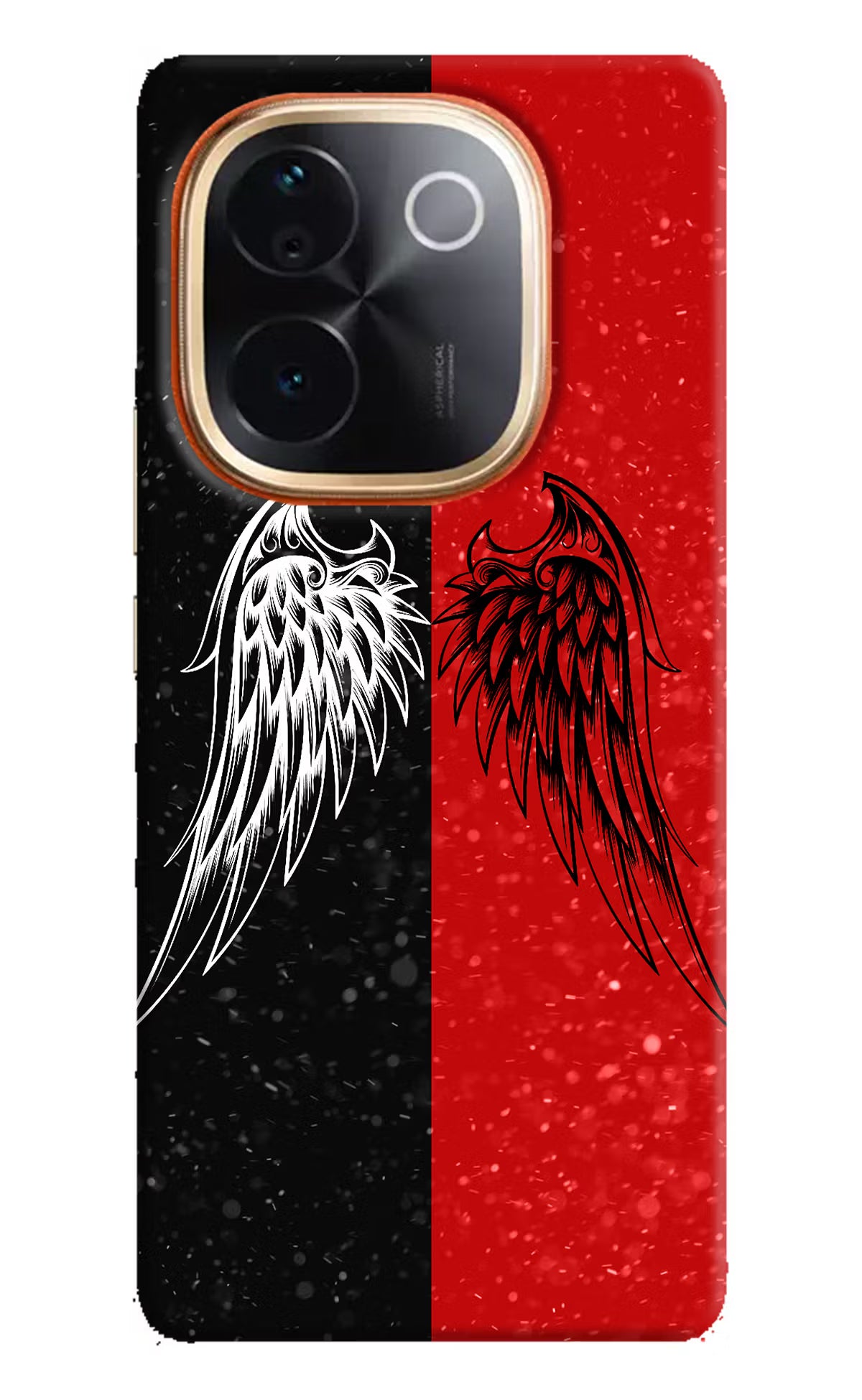 Wings IQOO Z9S Pro 5G Hard Case Back Cover by Casekaro