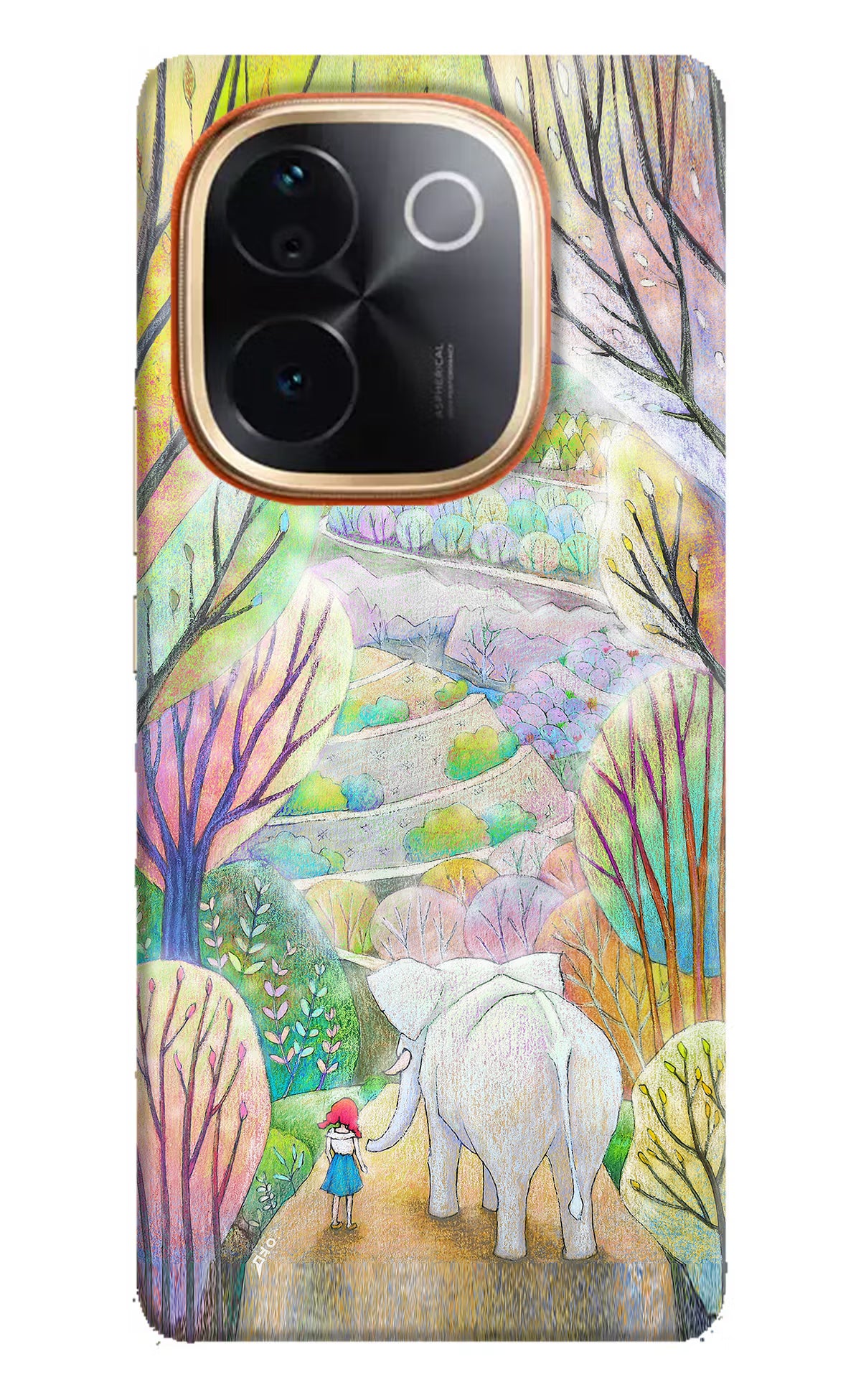 Nature Painting IQOO Z9S Pro 5G Hard Case Back Cover by Casekaro
