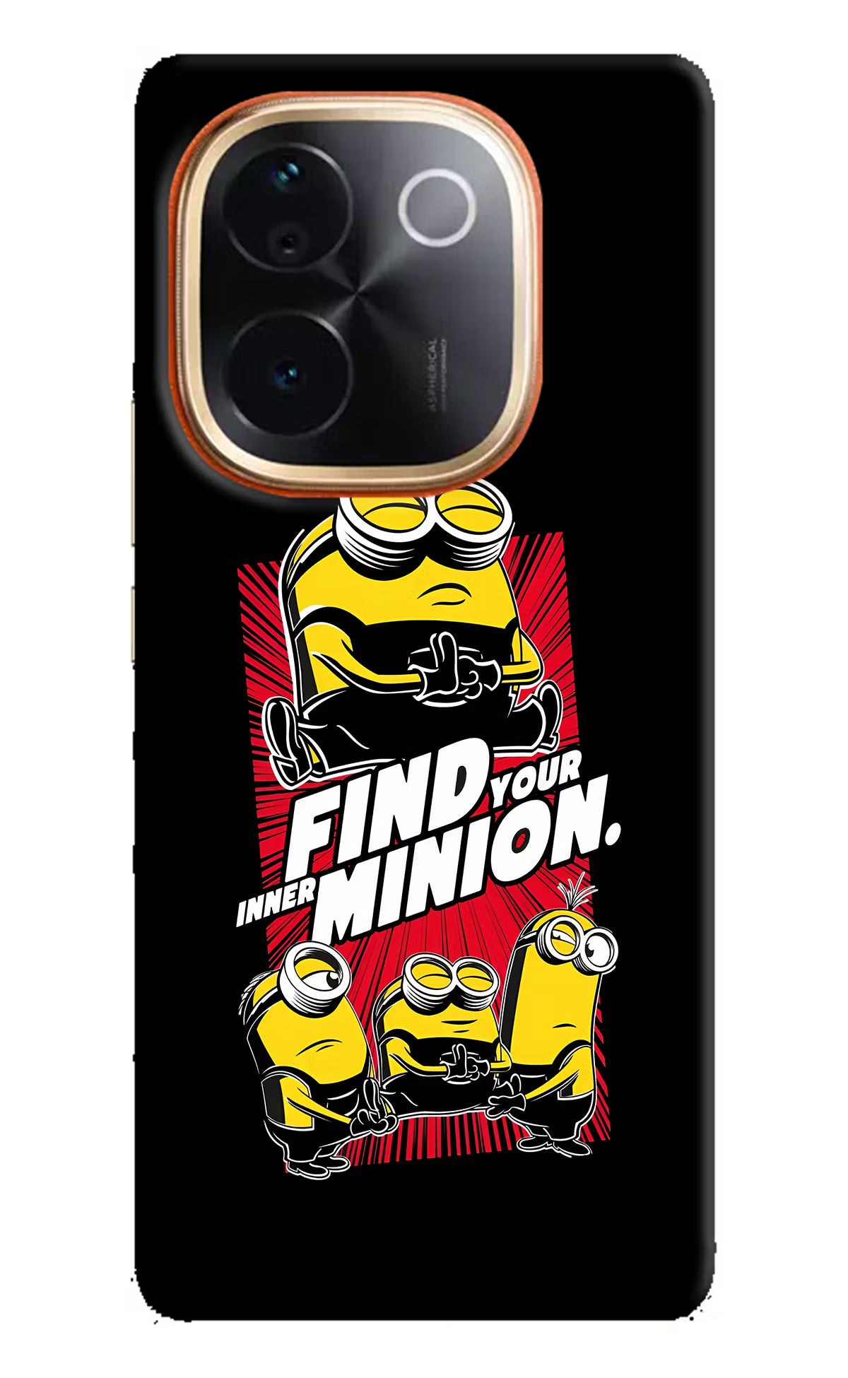 Find your inner Minion IQOO Z9S Pro 5G Hard Case Back Cover by Casekaro