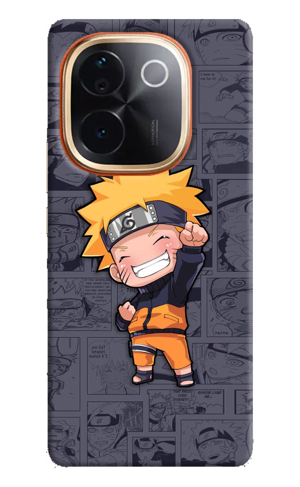 Chota Naruto IQOO Z9S Pro 5G Hard Case Back Cover by Casekaro