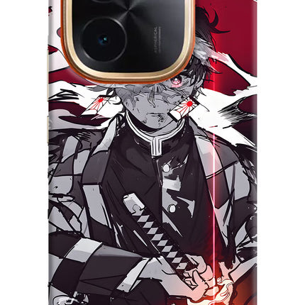 Demon Slayer IQOO Z9S Pro 5G Hard Case Back Cover by Casekaro