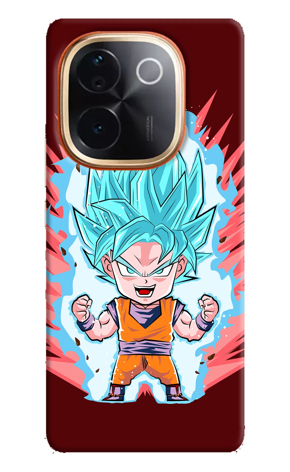 Goku Little IQOO Z9S Pro 5G Hard Case Back Cover by Casekaro