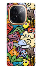 Veggie Doodle IQOO Z9S Pro 5G Hard Case Back Cover by Casekaro