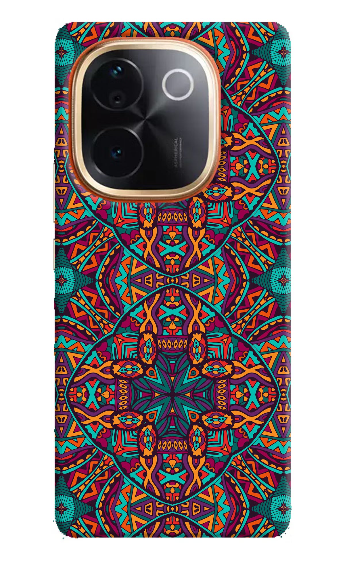 Colour Mandala IQOO Z9S Pro 5G Hard Case Back Cover by Casekaro