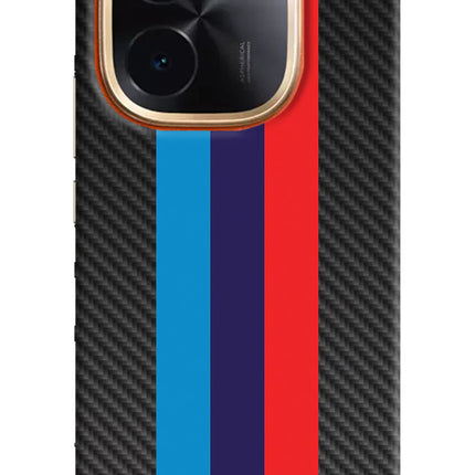 BMW Stripes Pattern IQOO Z9S Pro 5G Hard Case Back Cover by Casekaro