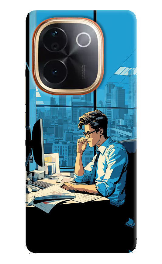 Focused Hustler (AI Generated) IQOO Z9S Pro 5G Hard Case Back Cover by Casekaro