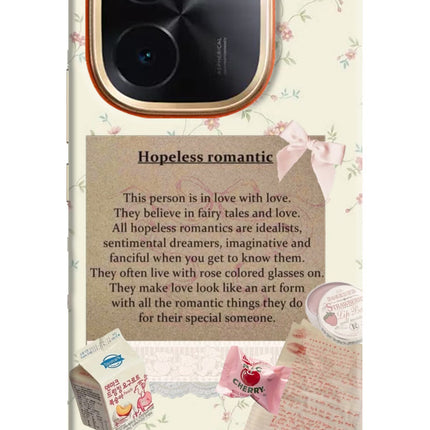 Hopeless Romantic IQOO Z9S Pro 5G Hard Case Back Cover by Casekaro