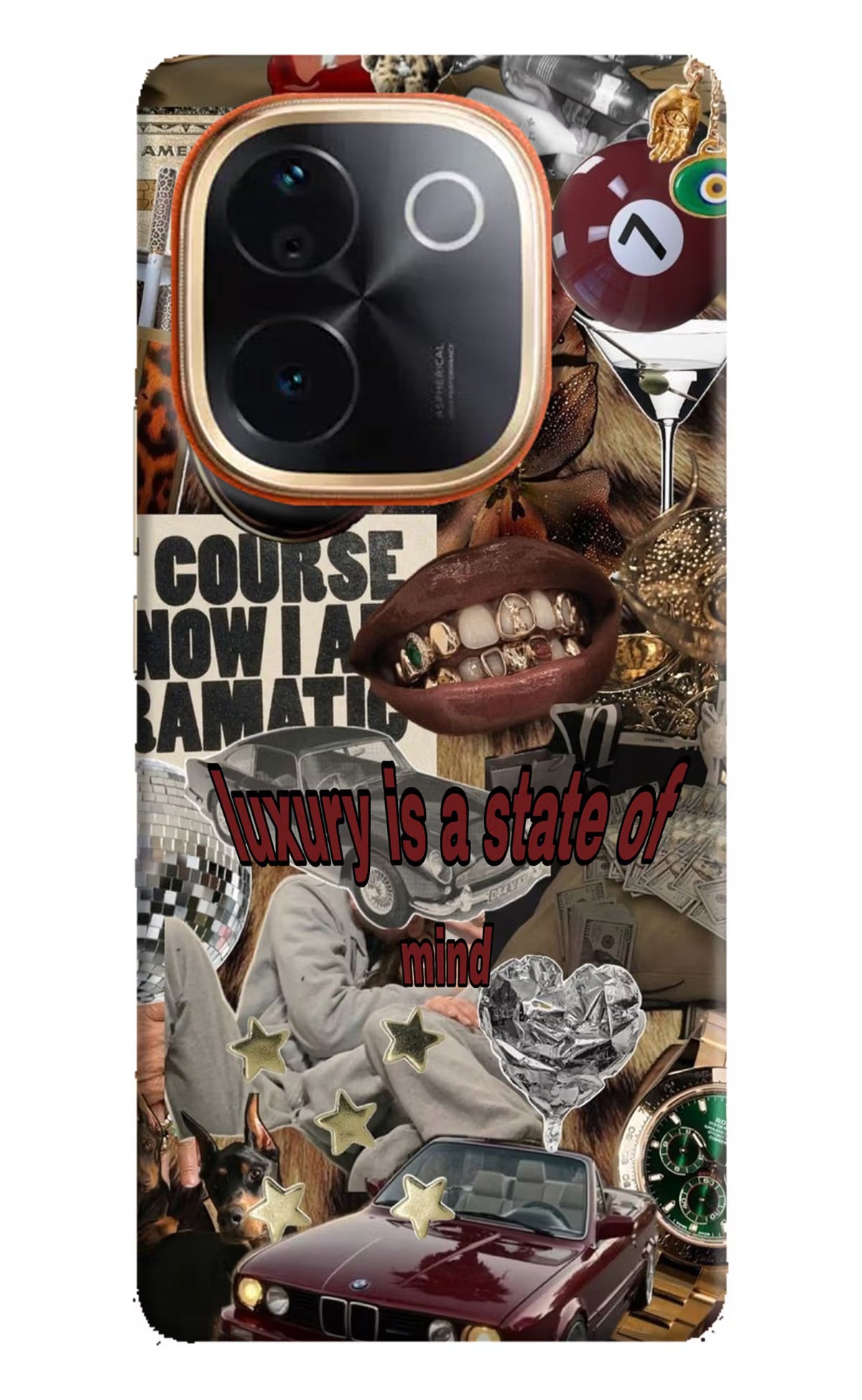 Luxury IQOO Z9S Pro 5G Hard Case Back Cover by Casekaro