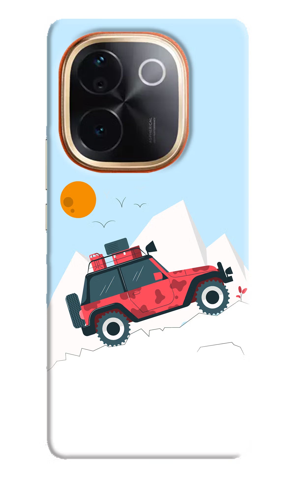 Mountain Trail Beast IQOO Z9S Pro 5G Hard Case Back Cover by Casekaro