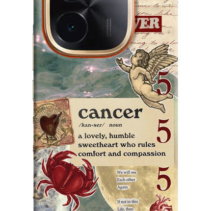 Cancer Zodiac IQOO Z9S Pro 5G Hard Case Back Cover by Casekaro