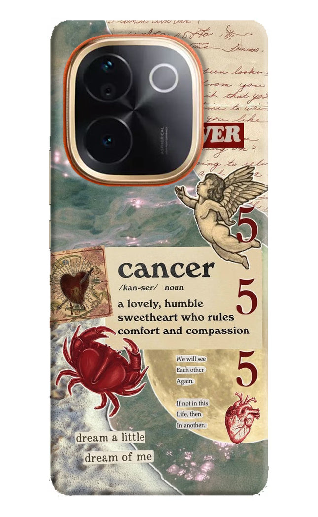 Cancer Zodiac IQOO Z9S Pro 5G Hard Case Back Cover by Casekaro