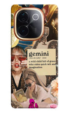 Gemini Zodiac IQOO Z9S Pro 5G Hard Case Back Cover by Casekaro