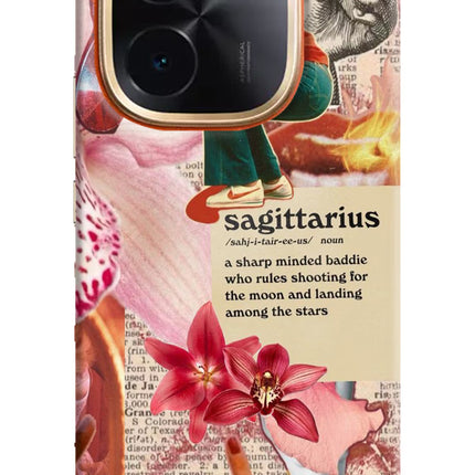 Sagittarius Zodiac IQOO Z9S Pro 5G Hard Case Back Cover by Casekaro