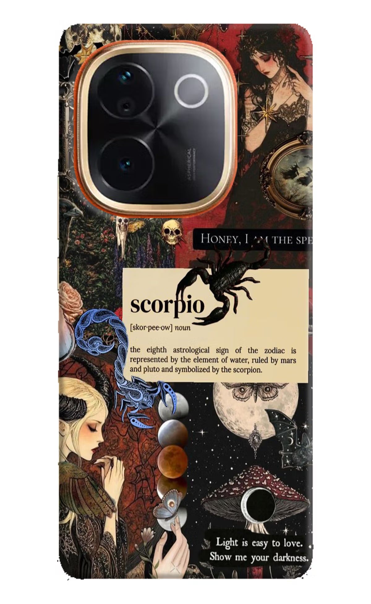 Scorpio Zodiac IQOO Z9S Pro 5G Hard Case Back Cover by Casekaro