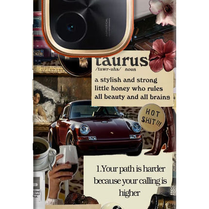 Taurus Zodiac IQOO Z9S Pro 5G Hard Case Back Cover by Casekaro
