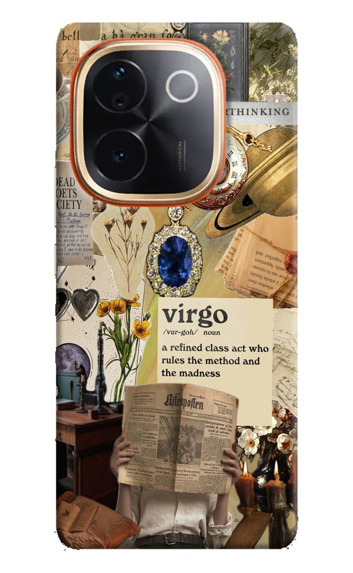 Virgo Zodiac IQOO Z9S Pro 5G Hard Case Back Cover by Casekaro