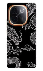 Twin Dragons IQOO Z9S Pro 5G Hard Case Back Cover by Casekaro
