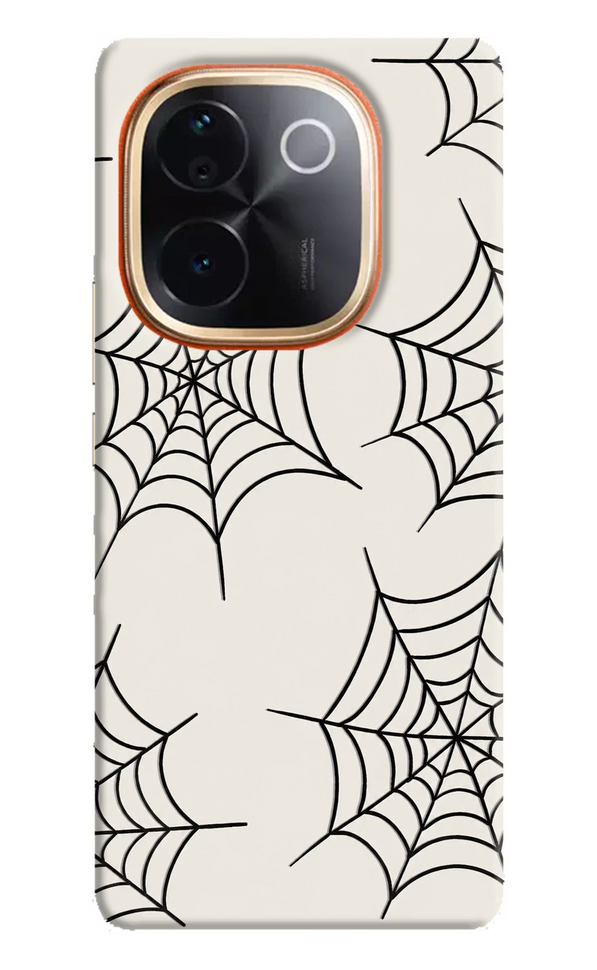 Spider Web IQOO Z9S Pro 5G Hard Case Back Cover by Casekaro