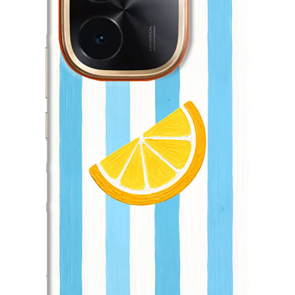 Summer Lemon IQOO Z9S Pro 5G Hard Case Back Cover by Casekaro