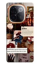 Zodiac Aries IQOO Z9S Pro 5G Hard Case Back Cover by Casekaro
