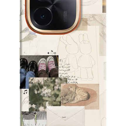 Soft Aesthetic IQOO Z9S Pro 5G Hard Case Back Cover by Casekaro