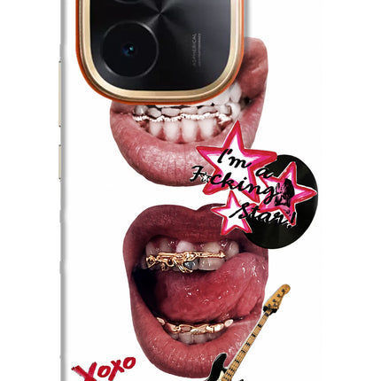 Rockstar IQOO Z9S Pro 5G Hard Case Back Cover by Casekaro
