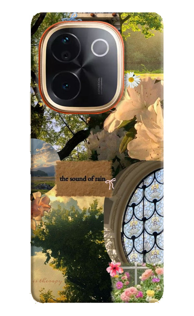 Rain IQOO Z9S Pro 5G Hard Case Back Cover by Casekaro